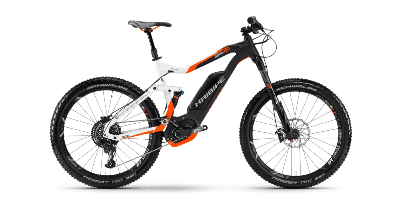 Электровелосипед Haibike Хduro AllMtn 8.0 Черный с Белым original 2017