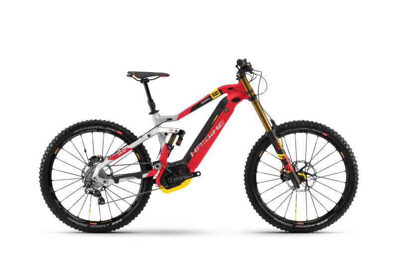 Электровелосипед Haibike Хduro Dwnhll 10.0 500Wh 10s Saint Красный original 2018