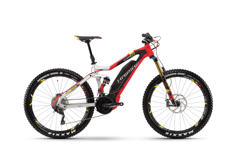 Электровелосипед Haibike Хduro AllMtn 10.0 500Wh 20s XT Черный с Красным original 2018
