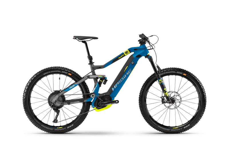 Электровелосипед Haibike Хduro AllMtn 9.0 500Wh 11s XT Синий original 2018