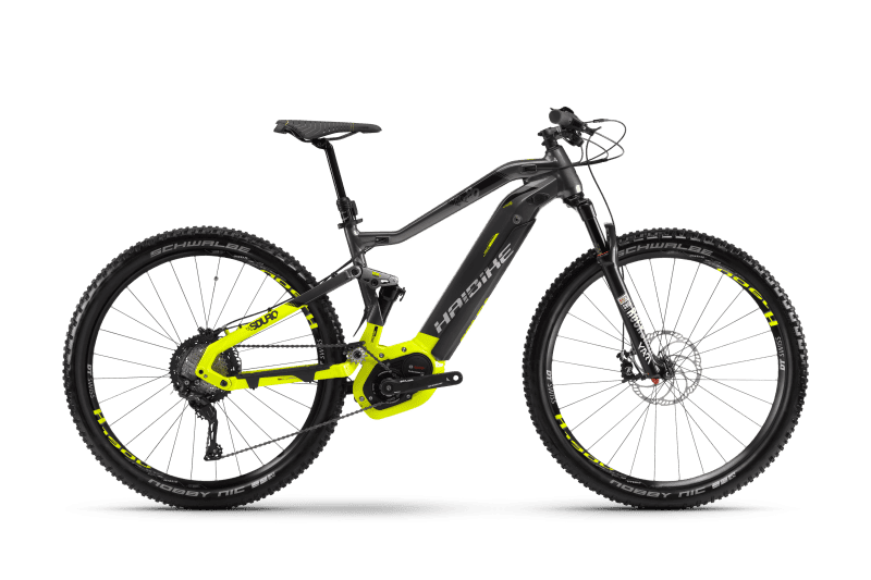 Электровелосипед Haibike Sduro FullNine 9.0 500Wh 11s XT Черный с Желтым original 2018