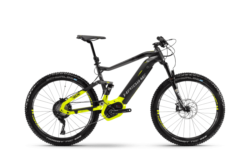 Электровелосипед Haibike Sduro FullSeven 9.0 500Wh 11s XT Черный с Желтым original 2018