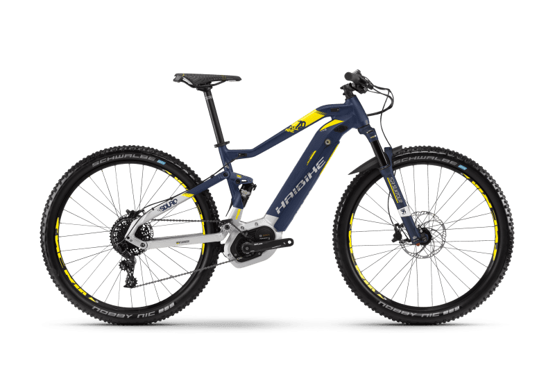 Электровелосипед Haibike Sduro FullNine 7.0 500Wh 11s NX Синий original 2018