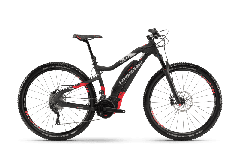 Электровелосипед Haibike Sduro HardNine 10.0 500Wh 20s XT Черный с Красным original 2018