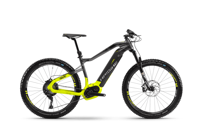 Электровелосипед Haibike Хduro HardSeven 9.0 500Wh 11s XT Черный с Желтым original 2018