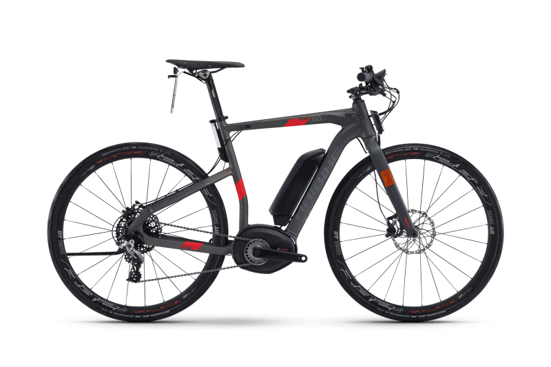 Электровелосипед Haibike Хduro Urban S 5.0 500Wh 11s Rival Серый с Красным original 2018