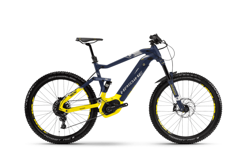 Электровелосипед Haibike Sduro FullSeven LT 7.0 500Wh 11s NX Синий original 2018