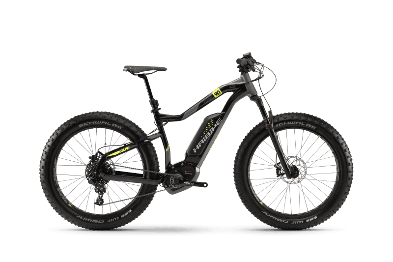 Электровелосипед Haibike Хduro FatSix 9.0 500Wh 11s NX Черный original 2018