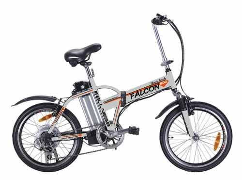Электровелосипед Wellness FALCON 500 Велогибрид Вэлнэс Фалькон 500Вт серый