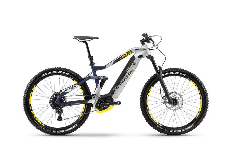 Электровелосипед Haibike Хduro AllMtn 7.0 500Wh 11s NX XT Серый с Синим original 2018