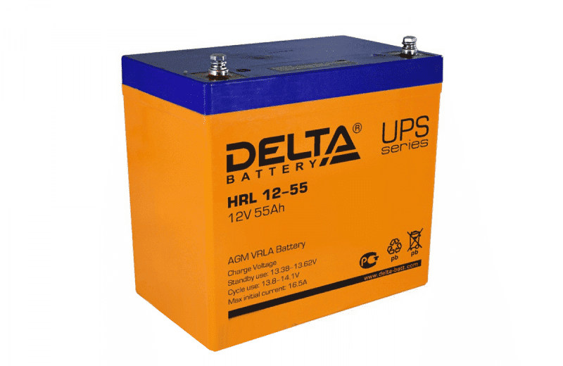 Аккумуляторная батарея DELTA HR 12-55 L