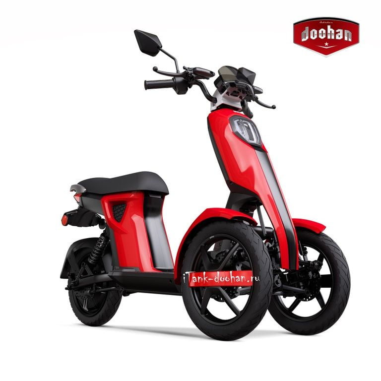 Электрический скутер Doohan iTango HO-1200W Красный