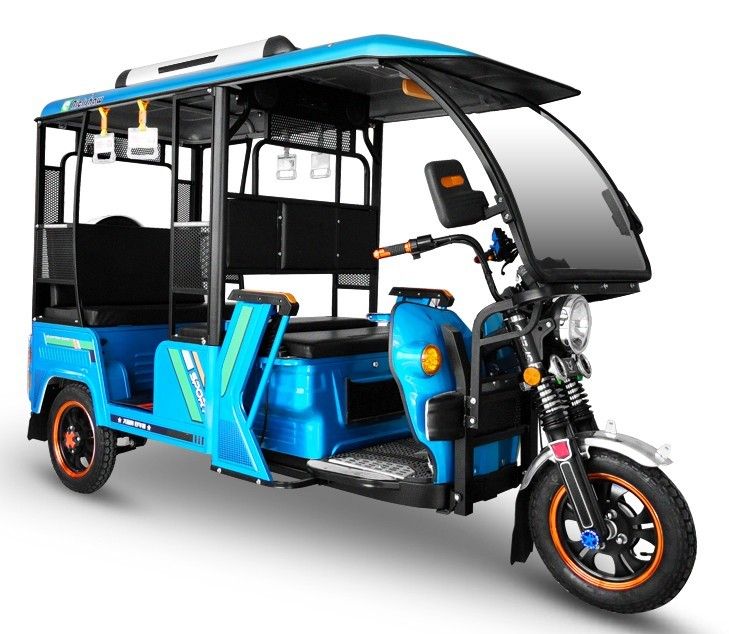 Электро трицикл GreenCamel Пони Рикша (1000W, 30 км/ч) крыша, дифференциал