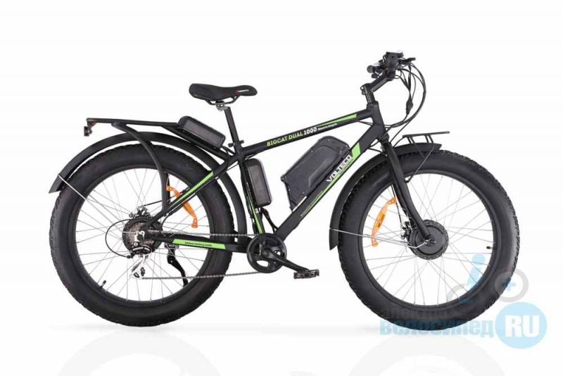 Электровелосипед BIGCAT DUAL 1000 - велогибрид