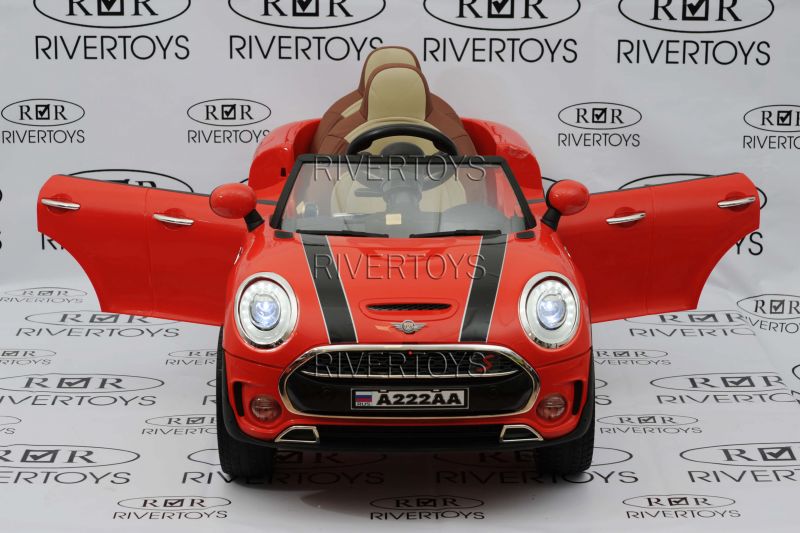 Детский электромобиль RiverToys Mini Cooper А222АА Etoro original