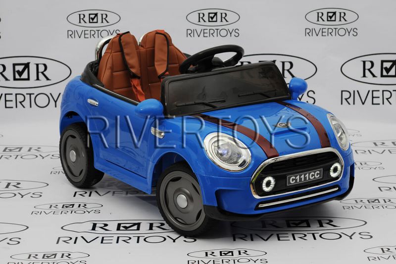 Детский электромобиль RiverToys Mini Cooper С111СС Etoro original