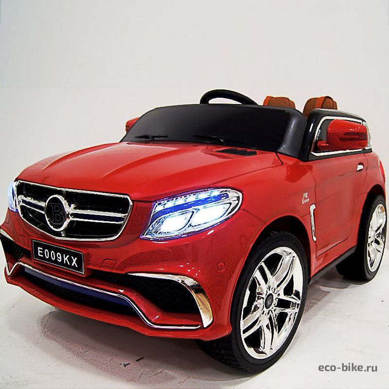 Детский электромобиль Mercedes-Benz Е009КХ Etoro с глянцевым покрытием