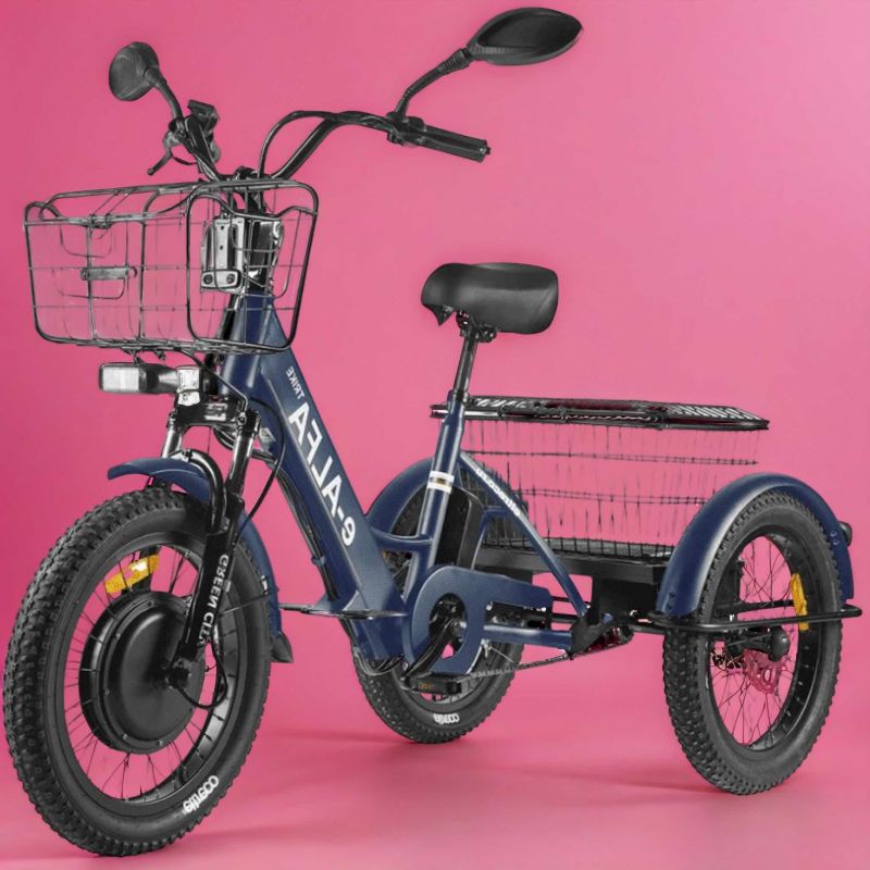 Трехколесный электровелосипед GREEN CITY e-ALFA Trike Трехколесный электровелосипед GREEN CITY e-ALFA Trike