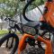 Электровелосипед фэтбайк RX 500W оранжевый и чёрный цвет
