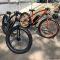 Электровелосипед фэтбайк RX 500W оранжевый и чёрный цвет