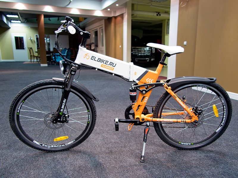 Электровелосипед Elbike Hummer Vip 500w Orange Оранжевый