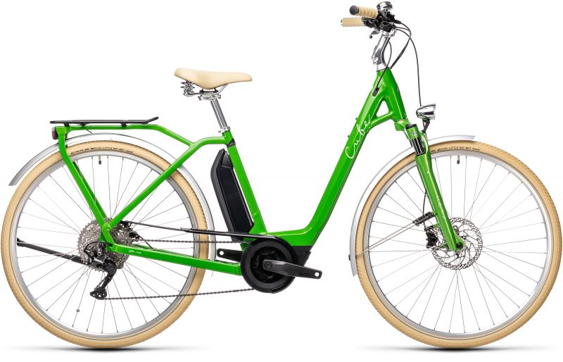 Электровелосипед Cube ELLA RIDE HYBRID 400 Зеленый