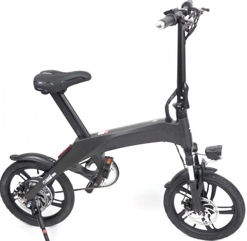 Электровелосипед GreenCamel Карбон XS (R12 250W 36V 7,8Ah LG) Carbon