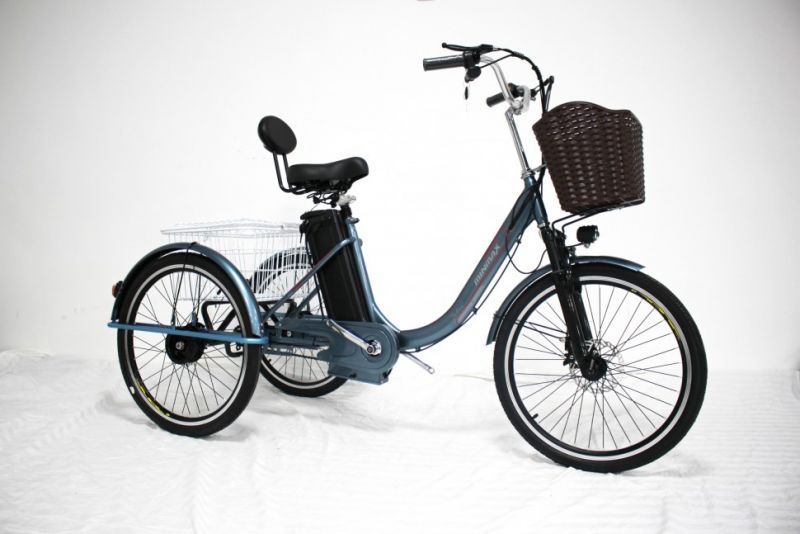 Электровелосипед GreenCamel Трайк-B (R24 500W)(уценка,повреждения ЛКП)