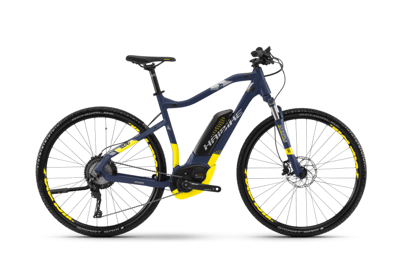 Электровелосипед Haibike Sduro Cross 7.0 men 500Wh 11s XT Темно Синий original 2018