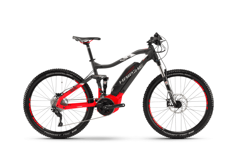 Электровелосипед Haibike Sduro FullSeven 6.0 500Wh 20s Deore Серый с Красным original 2018