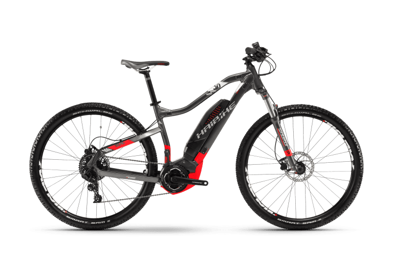 Электровелосипед Haibike Sduro HardNine 3.0 500Wh 11s NX Черный с Красным original 2017