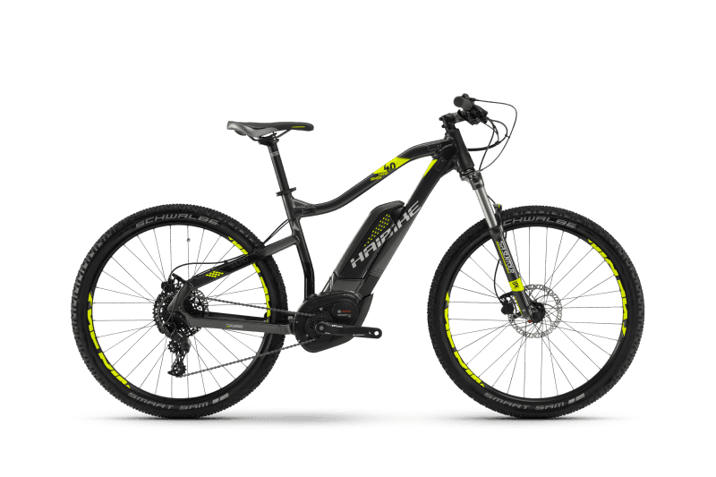 Электровелосипед Haibike Sduro HardSeven 4.0 500Wh 11s NX Черный с Желтым