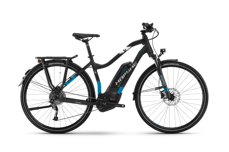Электровелосипед Haibike Sduro Trekking 5.0 Da 500Wh 9s Alivio Черный original 2017
