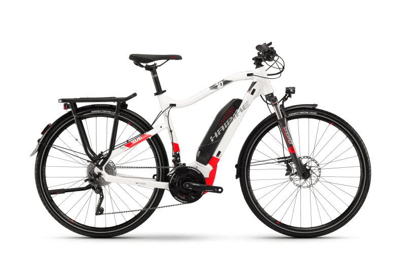 Электровелосипед Haibike Sduro Trekking 6.0 men 500Wh 20s XT Белый original 2018