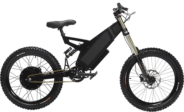 Электровелосипед Electric Bike Stealth fighter 3700W 72V18A