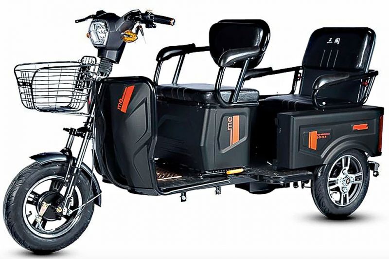E-trike Pass&Cargo электротрицикл пассажирский и грузовой
