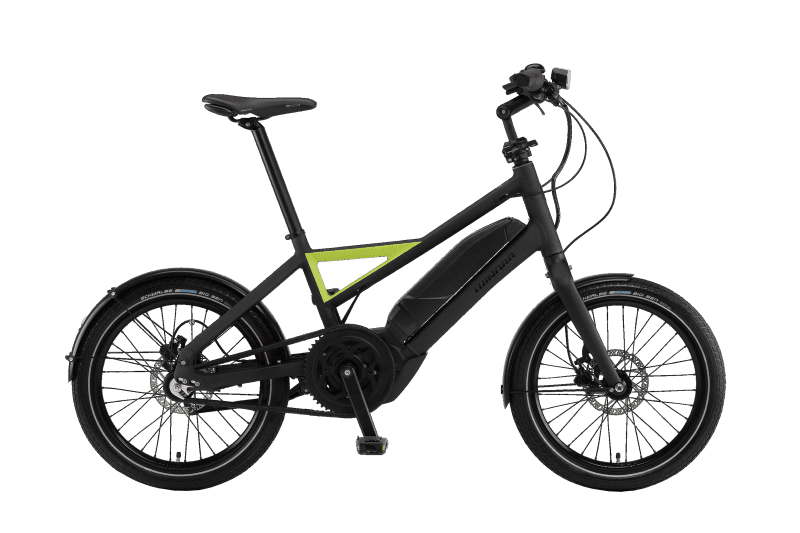 Электровелосипед Haibike Winora Radius Urban 400Wh 20 3-sp iMotion Черный с Желтым