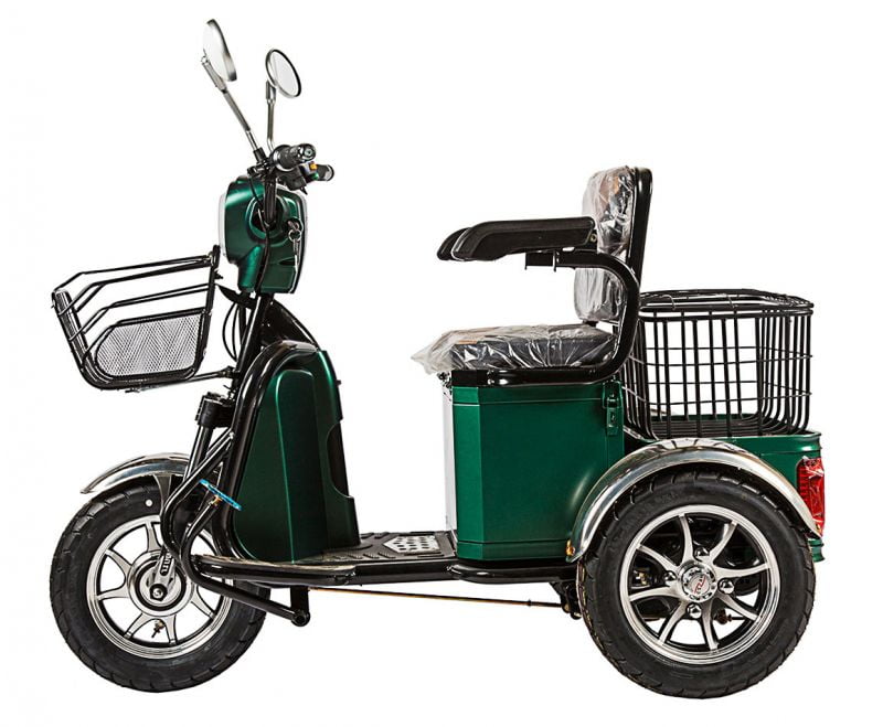 Электротрицикл Trike 500W Greengo V5 500W с АКБ в комплекте