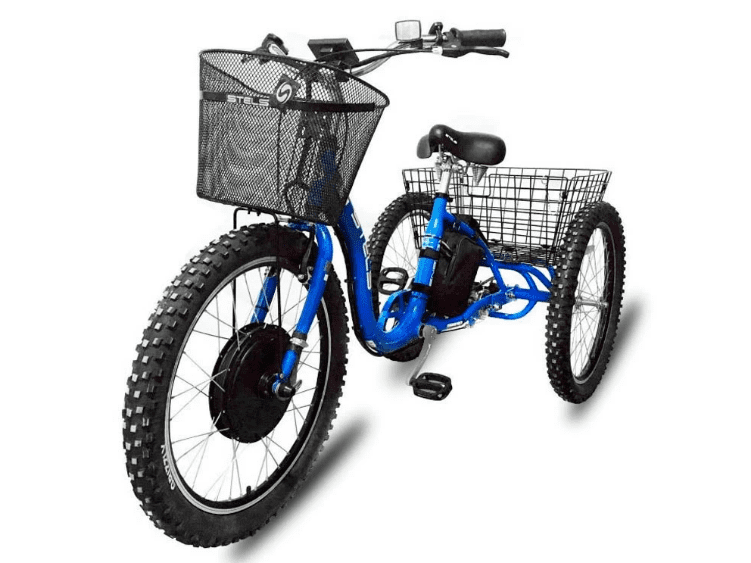 Электровелосипед трехколесный Etoro Star 1500W 48В 16,5Ач