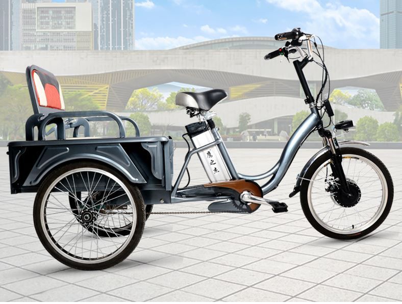 Электровелосипед трехколесный E-toro Passenger Kargo