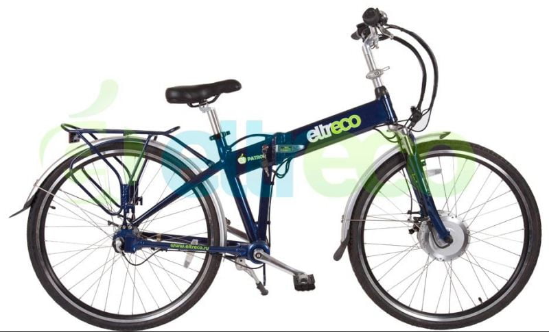 Электровелосипед eltreco patrol кардан 26 blue